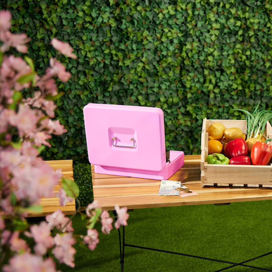 Касова Кутия Монети Банкноти Relaxdays 8.5 X 30.5 X 24.5 См Бяла
