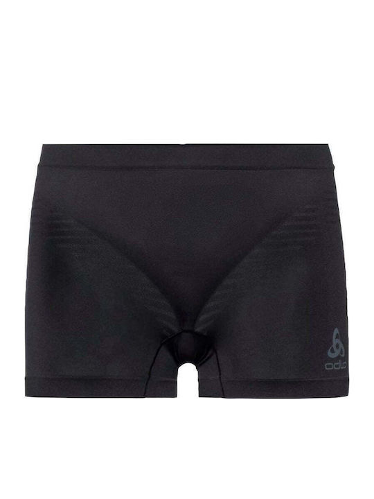 Damen Technische Boxshorts Odlo Panty Performance X-light Eco Feuchtigkeitsableitend Schwarz 188481/15000