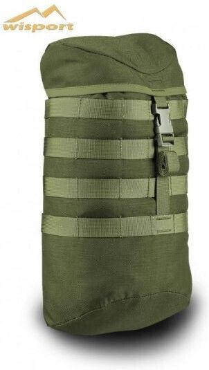 Wisport Militärrucksack aus Cordura Schwarzes 65lt