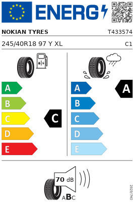 Nokian Powerproof 2 245/40R18 97YY XL Лятна Автомобилна Гума