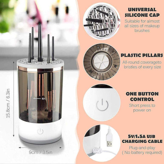 Elenzo Makeup Brush Cleaning Container