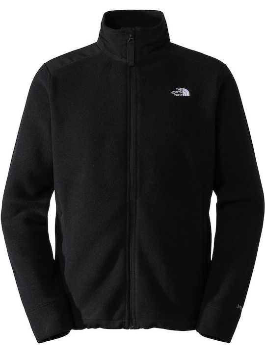 Ανδρική Ζακέτα Fleece Μαύρη