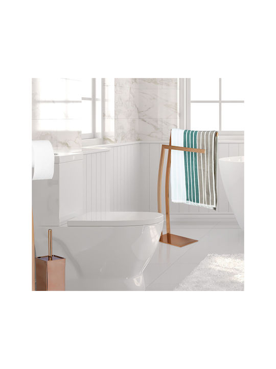Relaxdays 84x32cm Inox Gri