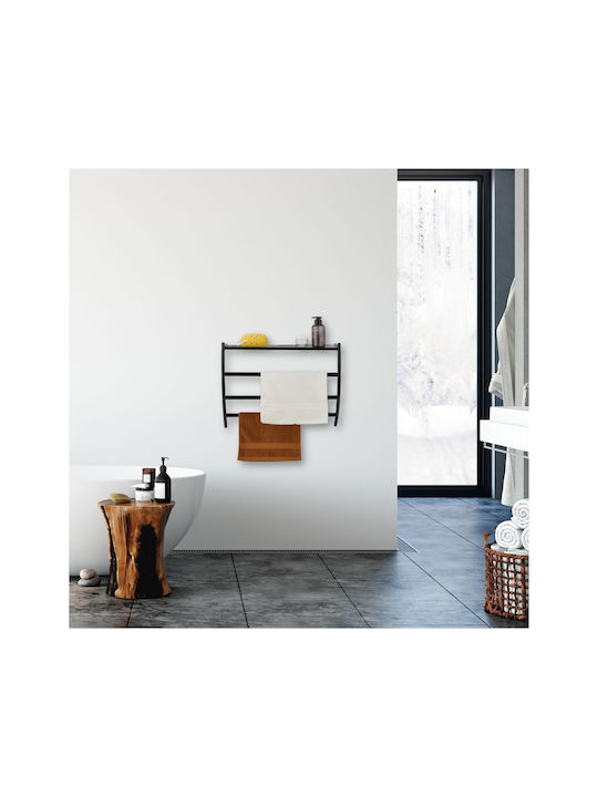 Relaxdays Wall-Mounted with Screws 44x56.5cm Black