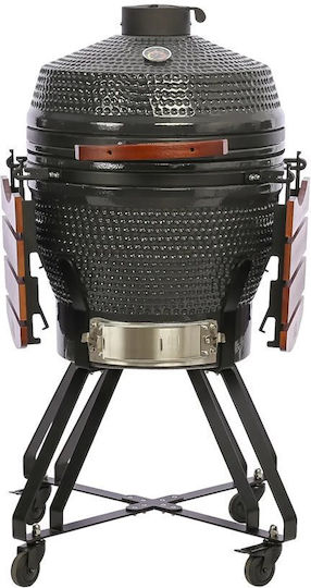 Tunabone Kamado Pro 22 Zoll Grillgröße M Dunkelgrau