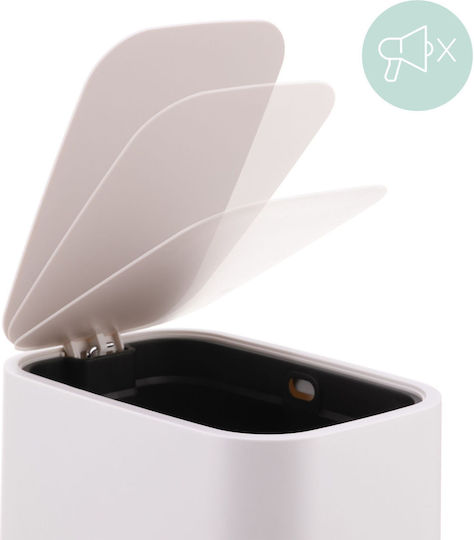 Relaxdays Coș De Baie Din Plastic 7l Bej