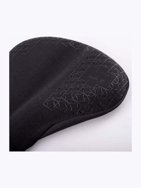 Martes Black Bicycle Saddle with Gel 240 x 190 mm