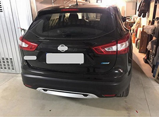 Set Vorderseite Hinterseite Stoßstangen Diffusor Nissan Qashqai J11 2014+ Fertig Lackiert Silber