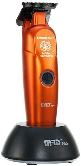MRD Pro Smart Brain Rechargeable Hair Clipper Orange mrd128