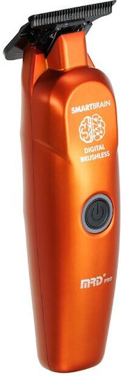 MRD Pro Smart Brain Rechargeable Hair Clipper Orange mrd128