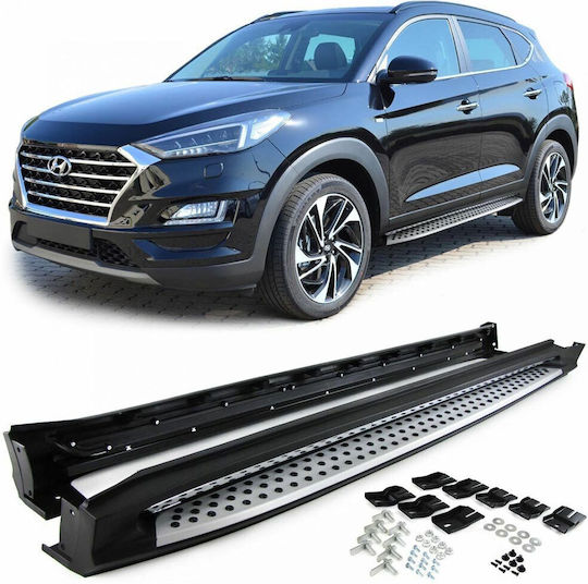 Πλαινα Σκαλοπατια Hyundai Tucson 2015+ Εργοστασιακη Εφαρμογη 2τμχ