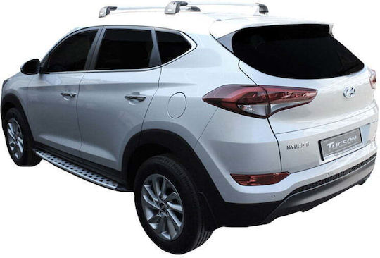 Seitliche Schritte Hyundai Tucson 15-19 Oem Look 2 Stücke