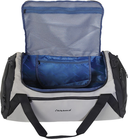 Diplomat Sak Voyage 33lt Gray Fabric