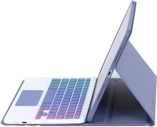 Flip Cover Mit Tastatur Lila (Samsung Galaxy Tab A11 Plus)