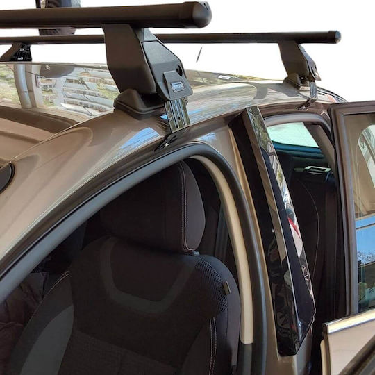 Menabo Car Roof Bars Iron Roof Bars Menabo Legs Citroen C4 2010-2018 2 Pieces Mb.cc4.18