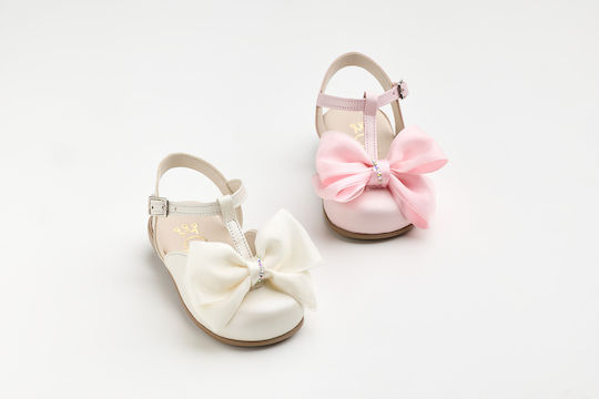 Ever Kid Balerine de Botez din Piele Roz