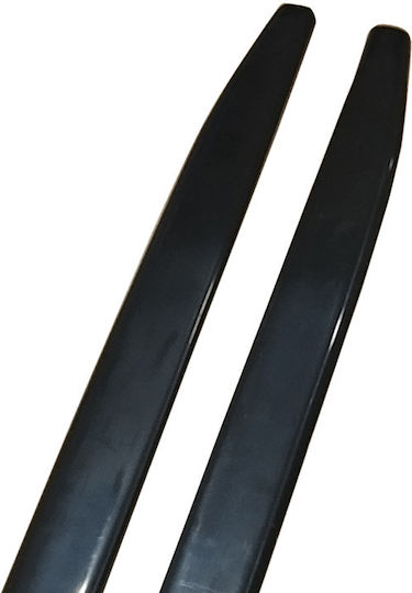 Side Door Sills Seat Leon Mk3 2012-2019 & Universal Sill Glossy Black Abs Plastic 2 Pieces