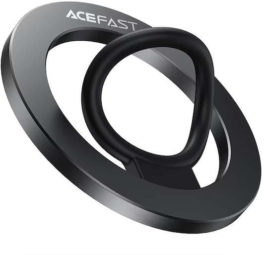 Acefast Пръстен-Държач За Телефон В Черен Цвят
