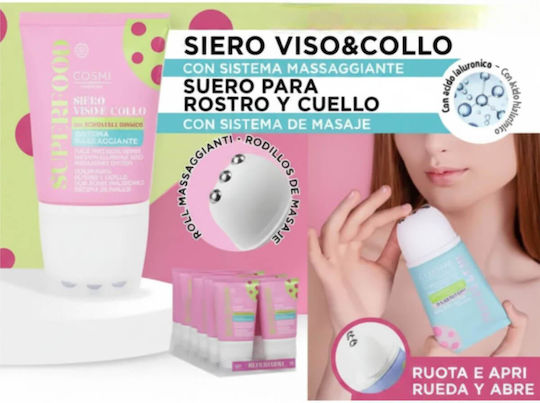 Cosmi Italia Face & Neck Moisturizing Face Cream with Hyaluronic Acid 80ml
