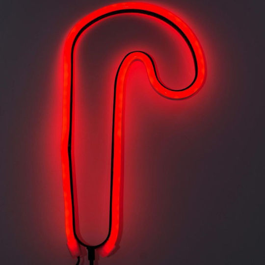 Neon Christmas Candle 79 Led Battery-operated 12.5x93.5cm Luca