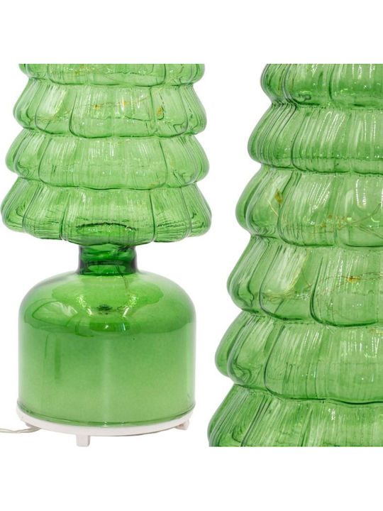 Dekoratives Weihnachtsdekorationen mit Bäumen Grüne LED 13 Kronen Warme Weiße 40cm Weiße