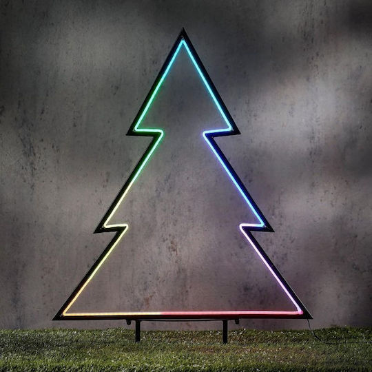 Neon Christmas Tree 150 Led Rgb Remote Control 32 Functions Timer 53x75cm Luca Neon Christmas Tree 150 Led Rgb Remote Control 32 Functions Timer 53x75cm Luca