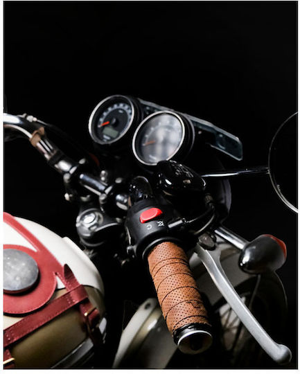 Tripmachine Handlebar Grip Wraps Tobacco Perforated