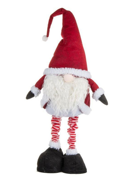 Christmas Gnome On Telescopes 25x15x60-75cm