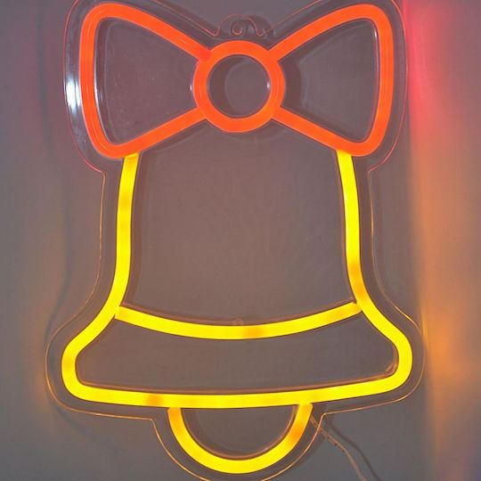 Figurină Clopot Lampă Neon