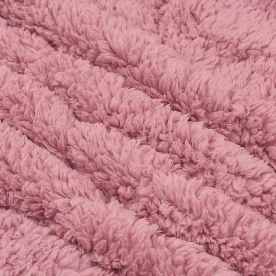 vidaXL Einzelbettbezug 135x200 Rosa