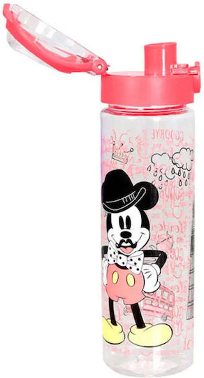 Disney Παιδικό Παγούρι Πλαστικό Κόκκινο 630ml