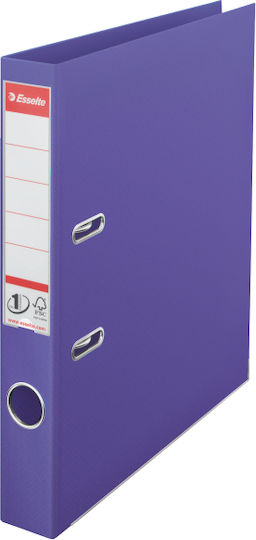 Esselte A4 Binder Laminated Pp Pp Metal Edge 50 Mm Esselte No 1 Power Purple