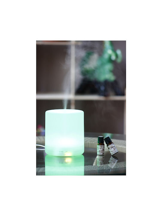 Sixu Led Ultrasonic Aromatherapy Diffuser with Timer White 400ml
