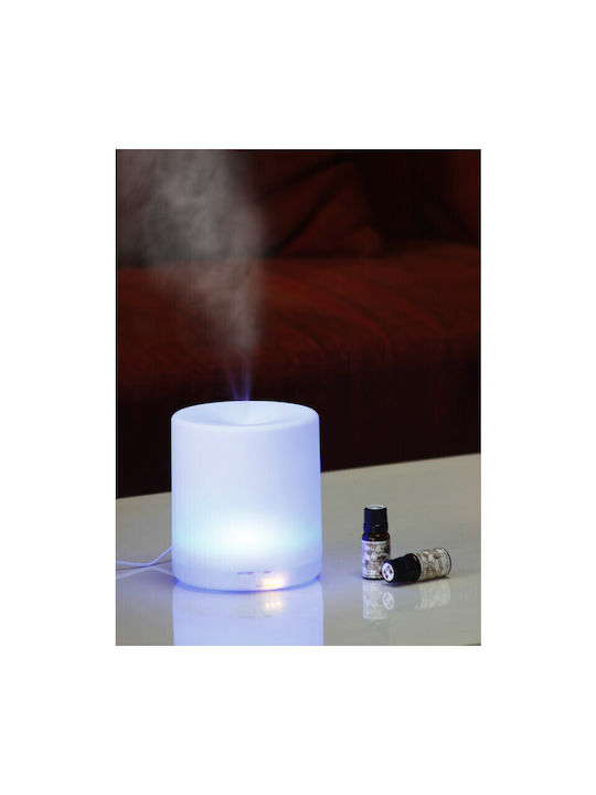 Sixu Led Ultrasonic Aromatherapy Diffuser with Timer White 400ml