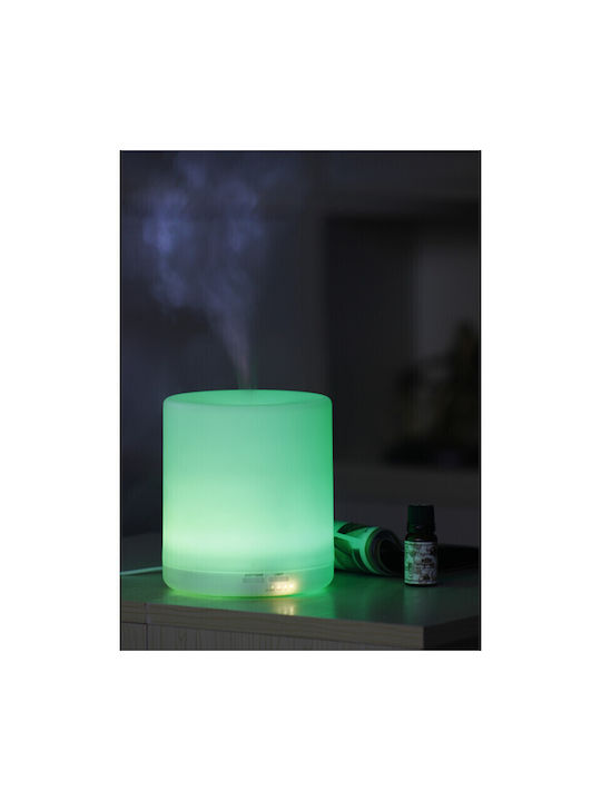 Sixu Led Ultrasonic Aromatherapy Diffuser with Timer White 400ml
