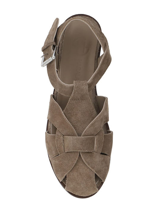 Women's Flat Sandals Brown