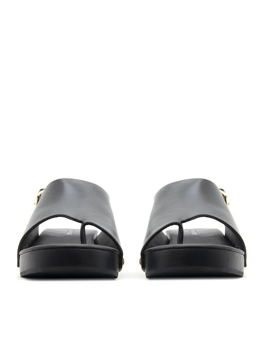 Jeffrey Campbell Leather Sandals Black