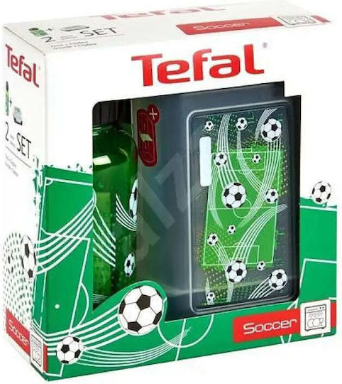 Tefal Kinderlebensmittelbehälter K3169314 Kinderabendessen-Set Fußball