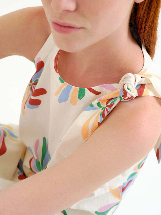 Women's Cotton Blouse Ecru