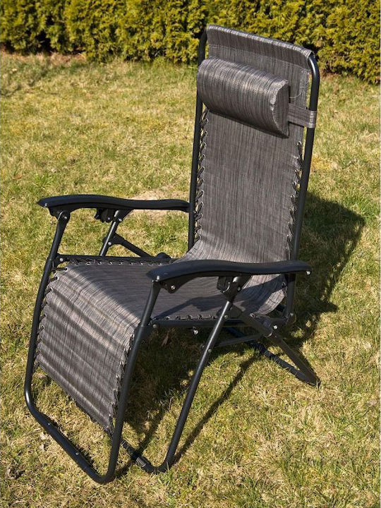 Gartenstühle Außenseite Kunststoff Grau