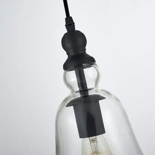 COSMOLight Adjustable Black Ceiling Light with E27 Socket