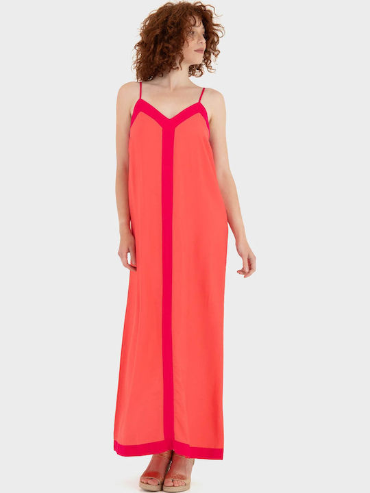 Rochii De Vară Pentru Femei Maxi Jupon Rochie Coral