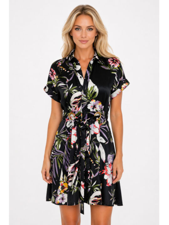 Summer Mini Dress Black SL-7002LR-26DR-Black