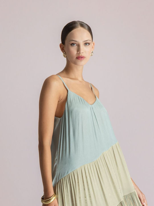 Summer Maxi Dress for Wedding Christening Multicolour