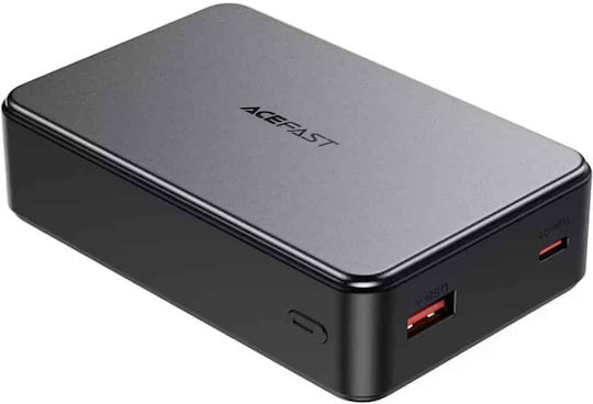 Acefast M29 Power Bank 20000mAh 22.5W με Θύρα USB-A και 2 Θύρες USB-C Μαύρο