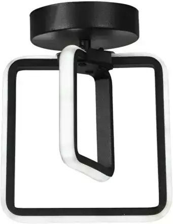 Stewehome Modern LED Ceiling Light Black Ferah – 3 Colours LED Technology 15 X 24 Cm