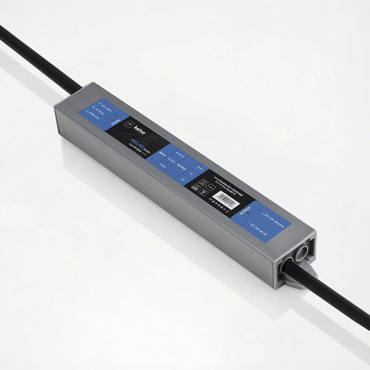 kelvo Adjustable LED Power Supply Waterproof IP67 Power 24W with Output Voltage 12V