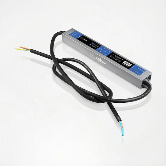 kelvo Adjustable LED Power Supply Waterproof IP67 Power 36W with Output Voltage 24V