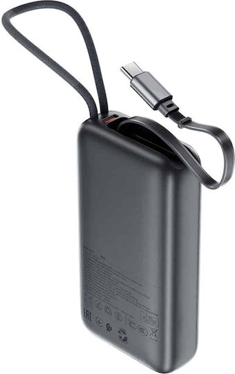Acefast M32 Power Bank 10000mAh 35W with USB-C Power Delivery Port / Quick Charge 2.0 / Quick Charge 3.0 Metal Gray