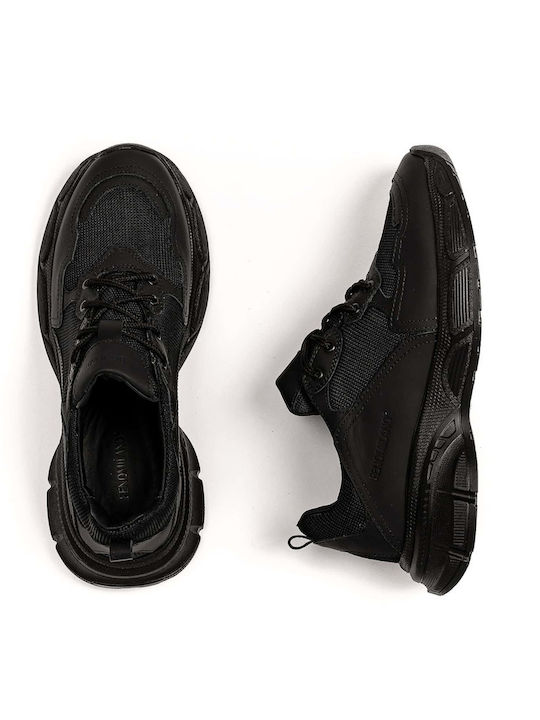 Ανδρικά Ανατομικά Sneakers Total Black